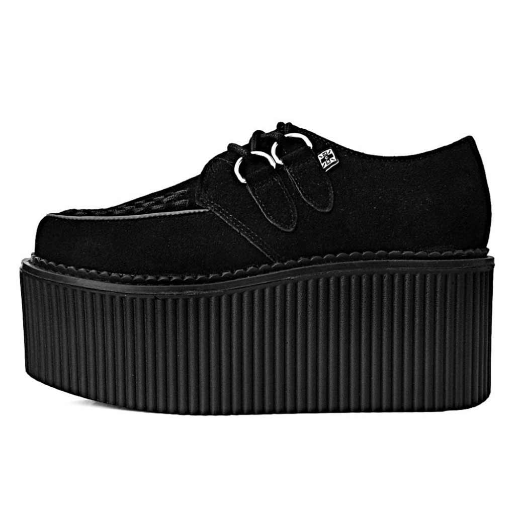 TUK Shoes StratoCreeper Black Suede