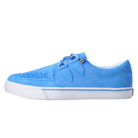 Creeper Sneaker Blue/White Suede