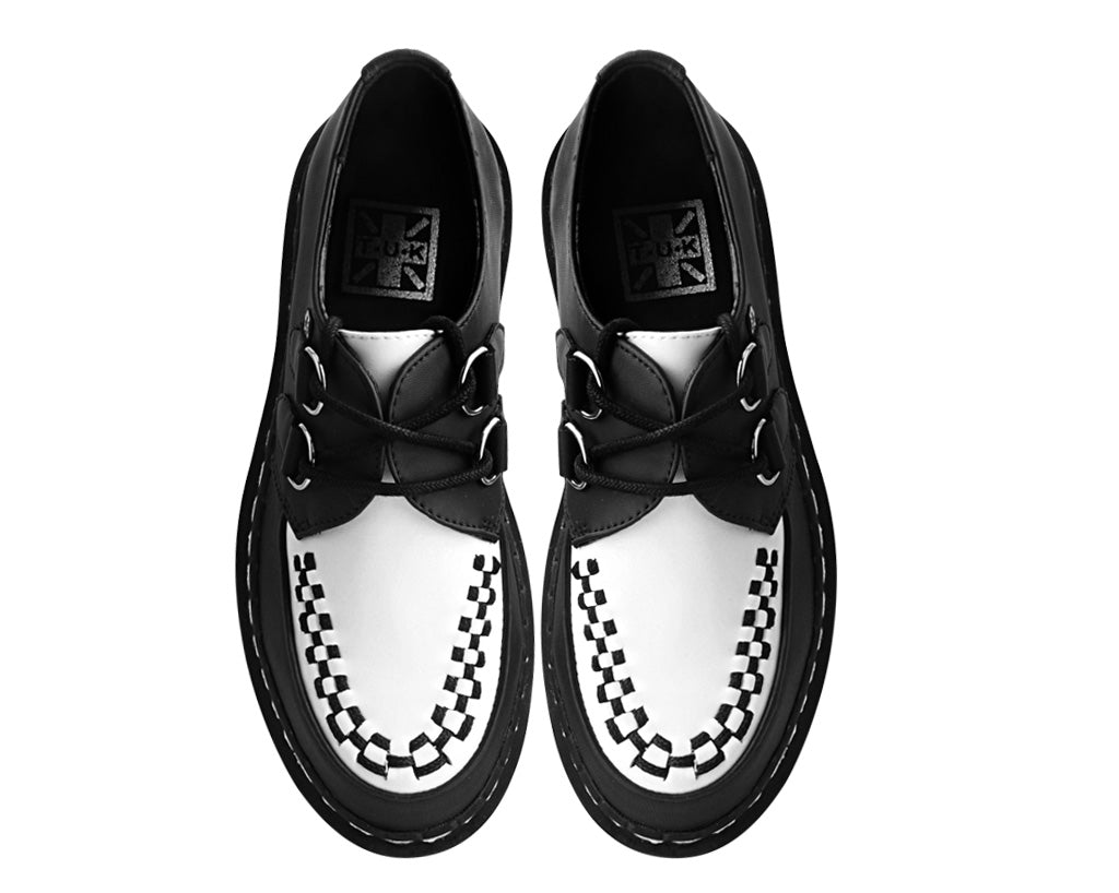 Chaussures Creeper TUK Pointure 38 - Noir Et Blanc à Carreaux, Occasion
