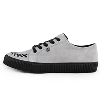 Ribbed Sole Sneaker Grey Suede