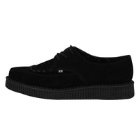 Pointed Creeper Black Suede