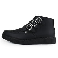 Pointed Creeper 3-Buckle Boot Black TUKskin™