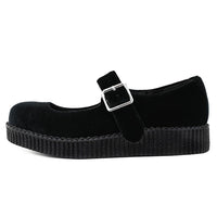 Viva Flex Mary Jane Velvet Black