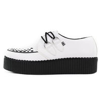 Viva High Creeper Weißes Leder