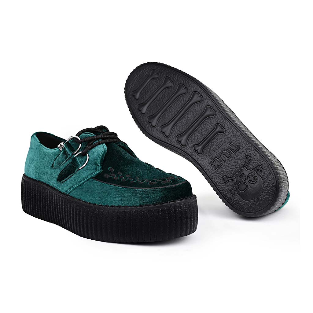 Green velvet puma deals