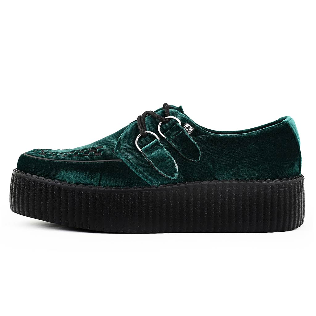 T.U.K. Viva High Creeper - Chaussures Hommes Et Femmes Style Gothique Punk - Semelle Compensée Haute