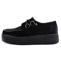 Viva High Creeper Velours noir