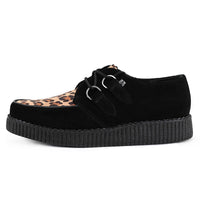 Viva Low Creeper Black / Leopard Suede