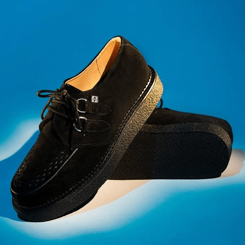 TUK Shoes 1970 Original Creeper Black Suede