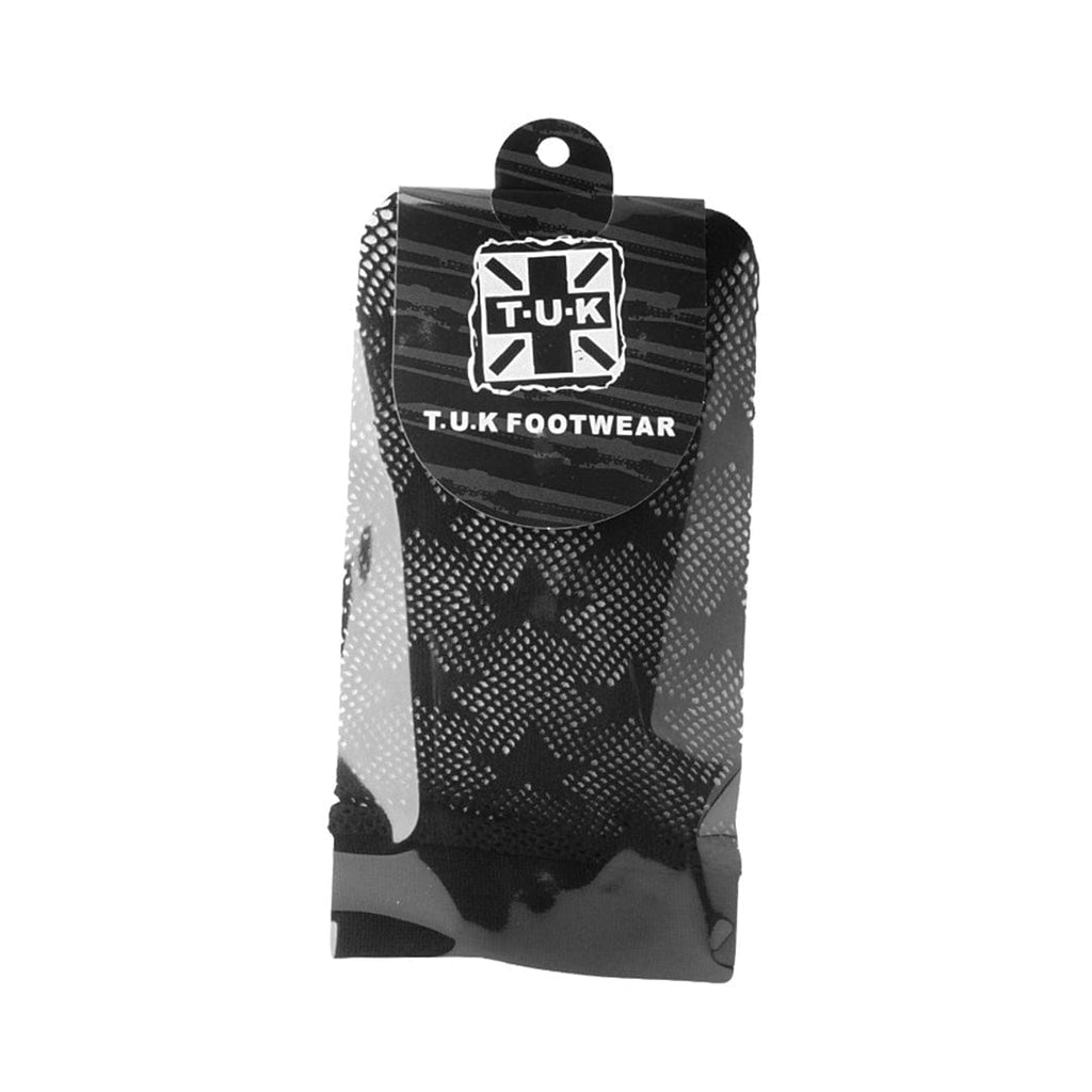 TUK Shoes Ankle Sock Black Star Mesh