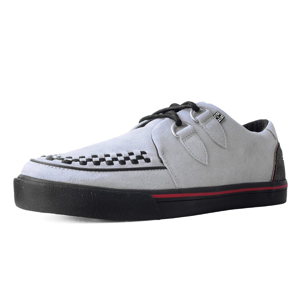 TUK Shoes Creeper Sneaker Mid Grey Suede