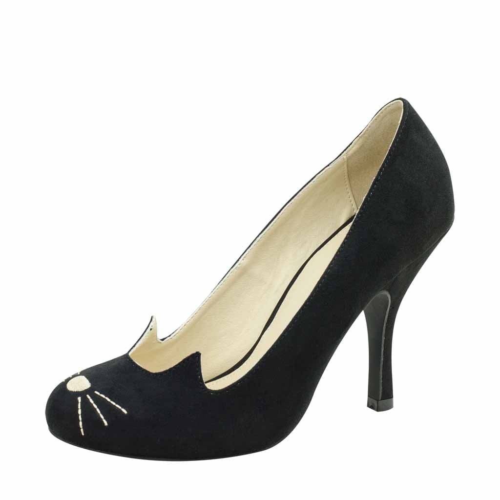 TUK Shoes Bombshell Heel Black Sophistakitty