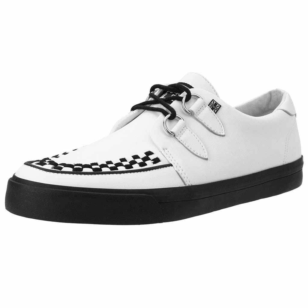 TUK Shoes Creeper Sneaker White Leather