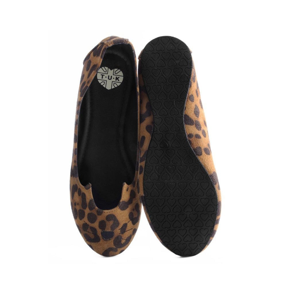 TUK Shoes Sophistakitty Flats Leopard Print