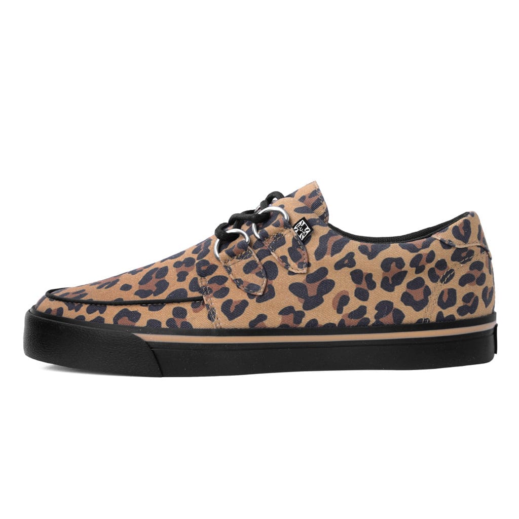 TUK Shoes VLK Creeper Sneaker All Leopard Print