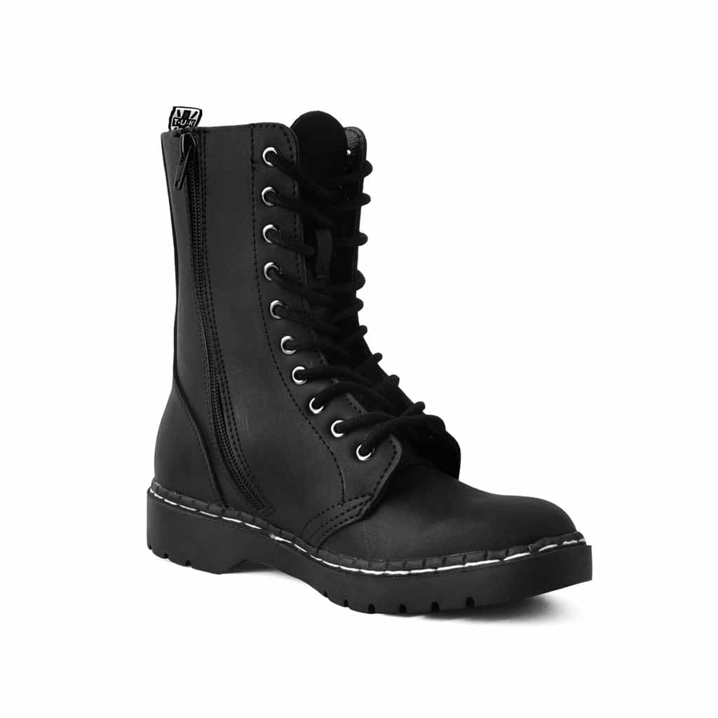 TUK Shoes Gibson Boot Matte Black