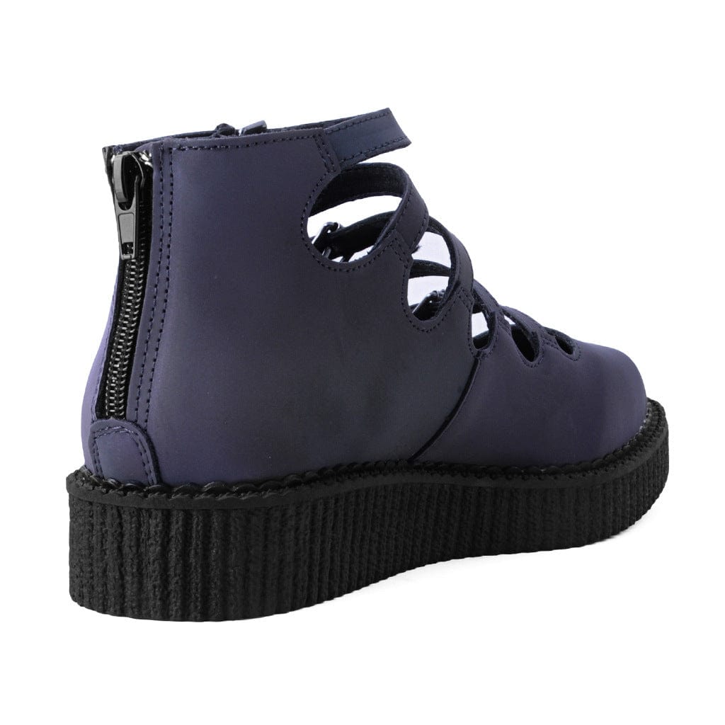 TUK Shoes Ballet Creeper Multi-Strap Midnight Chameleon Purple