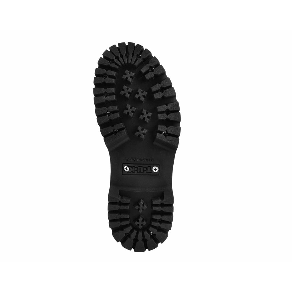 TUK Shoes Double Decker Mary Jane Black & White Vegan TUKskin™