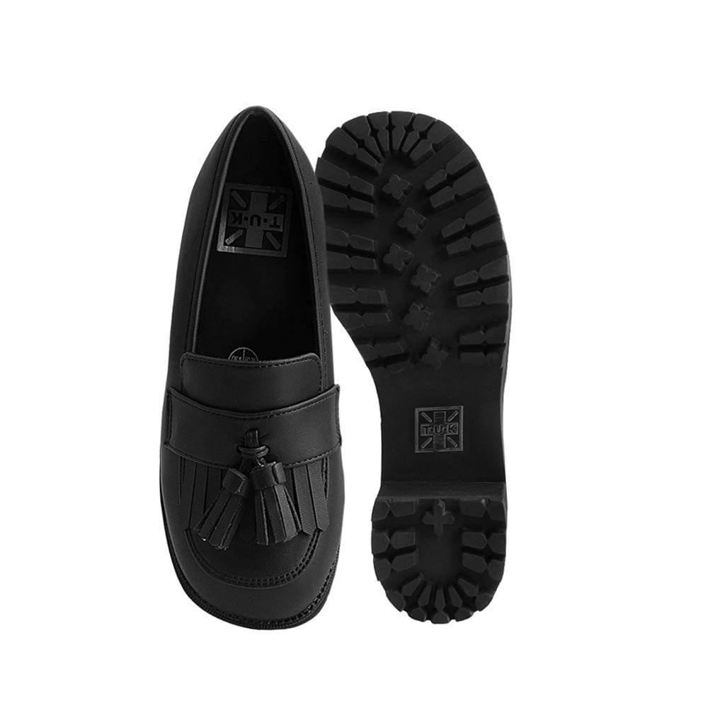 TUK Shoes Tassel Loafer Black TUKskin