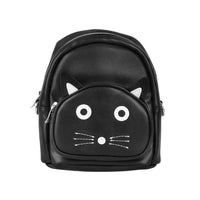 Kitty Mini Backpack Black TUKskin