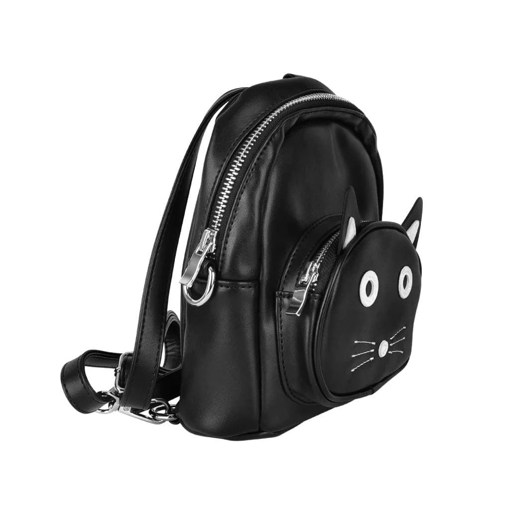 TUK Shoes Kitty Mini Backpack Black TUKskin