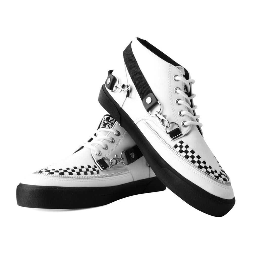 TUK Shoes Creeper Sneaker Mid Top White TUKskin™