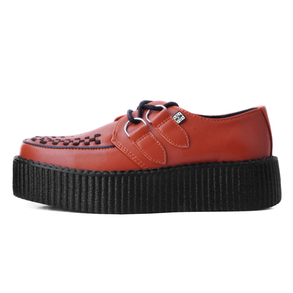 TUK Shoes Viva High Creeper Ginger Vegan TUKskin™