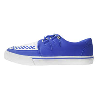 Creeper Sneaker Blue & White PU