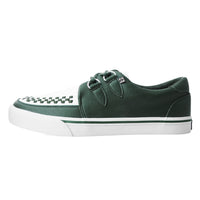 Creeper Sneaker Green & White PU
