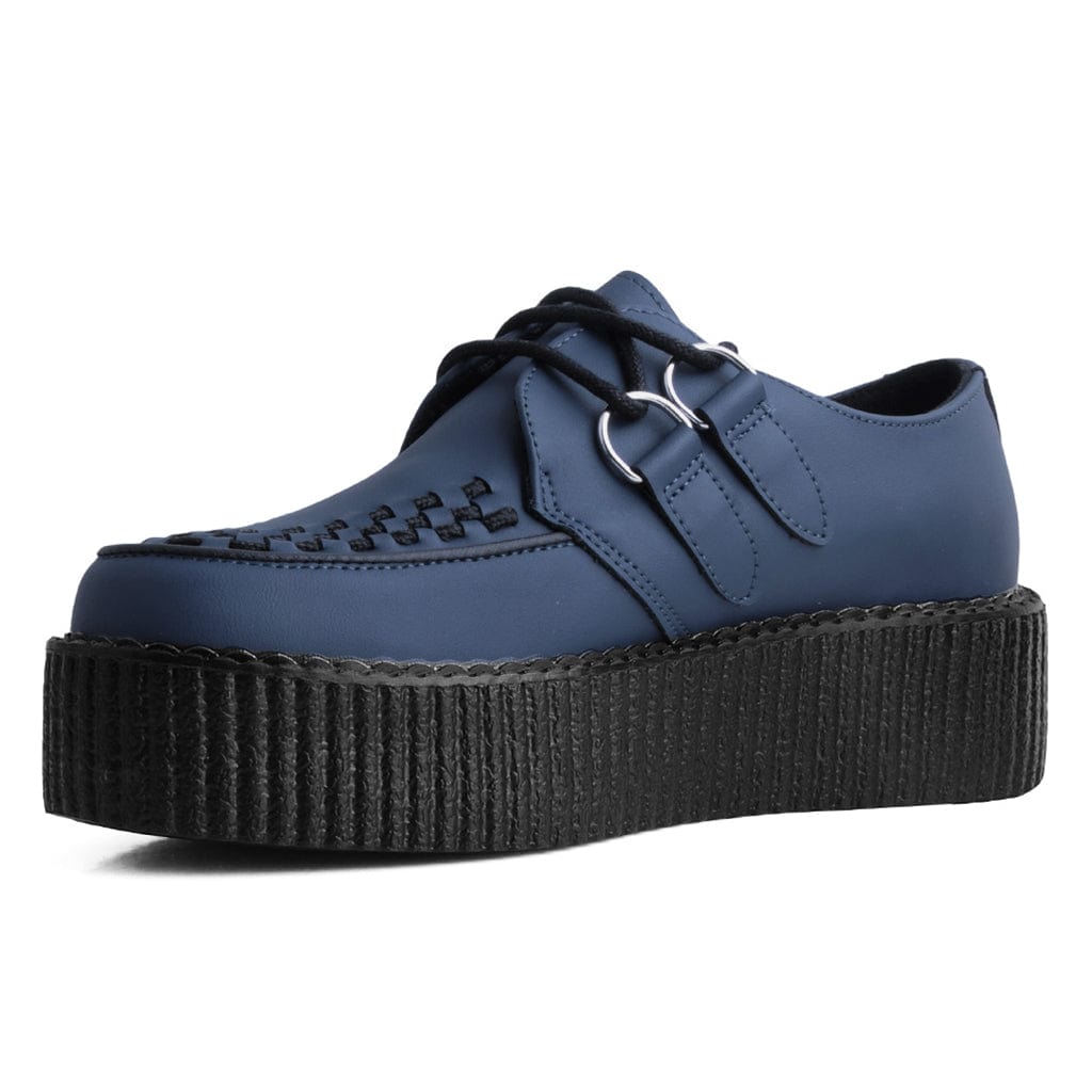 TUK Shoes Viva High Creeper Night Blue Vegan TUKskin™