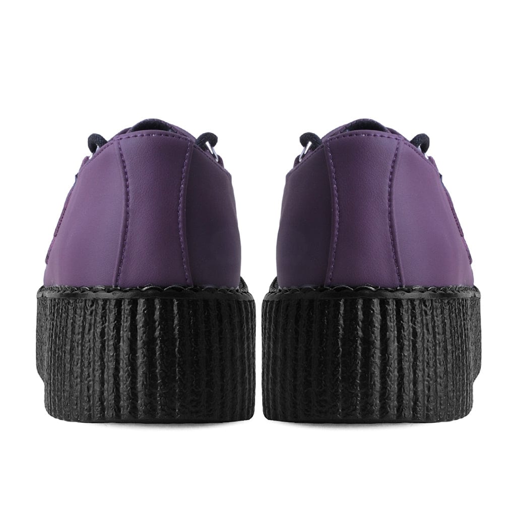 TUK Shoes Viva High Creeper Purple Vegan TUKskin™