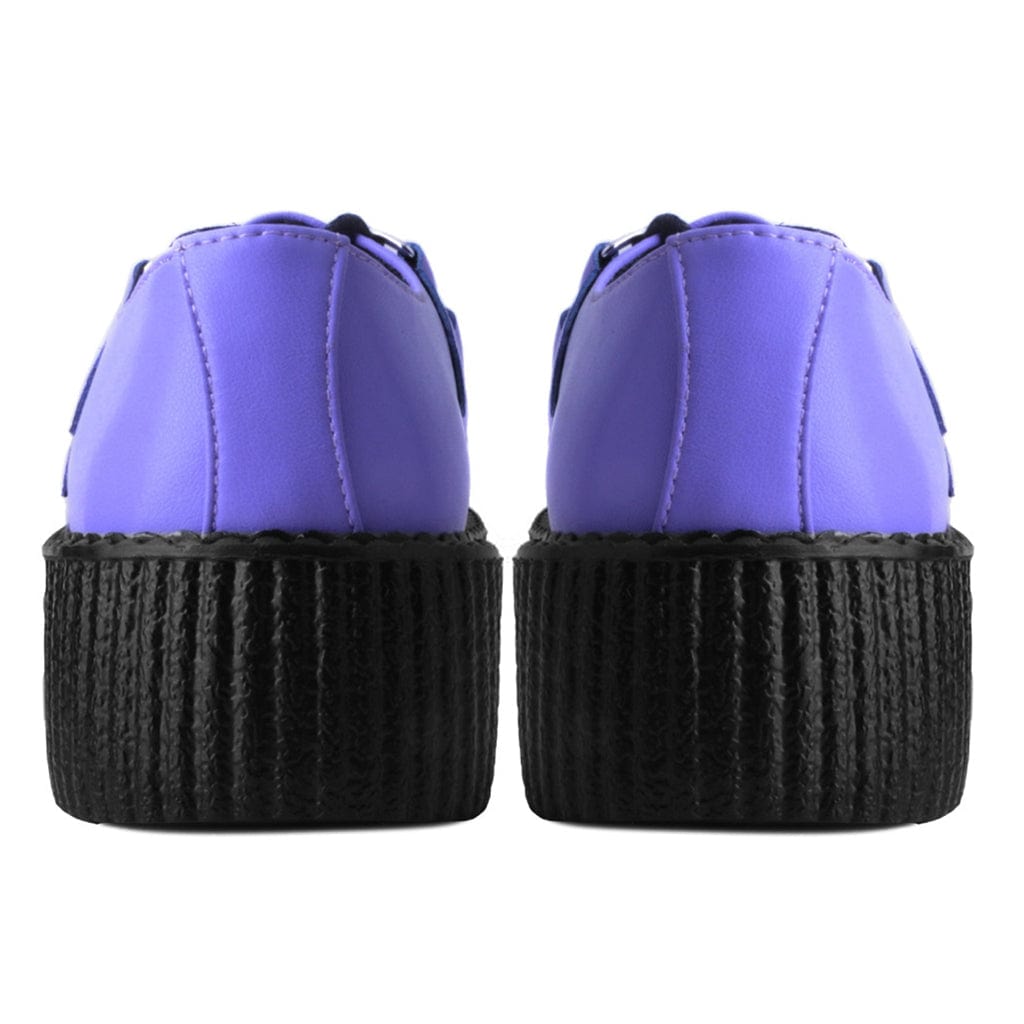 TUK Shoes Viva High Creeper Violet Vegan TUKskin™