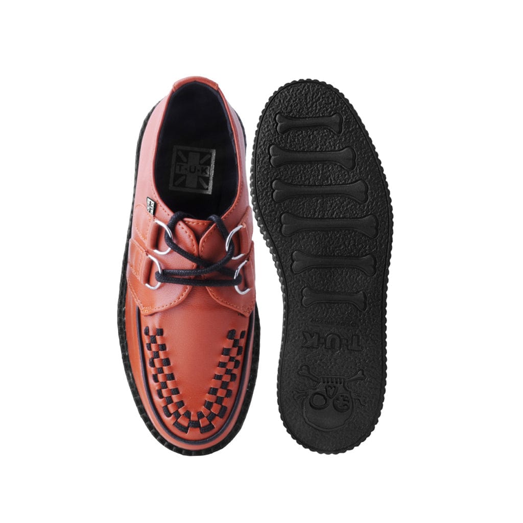 TUK Shoes Viva High Creeper Ginger Vegan TUKskin™