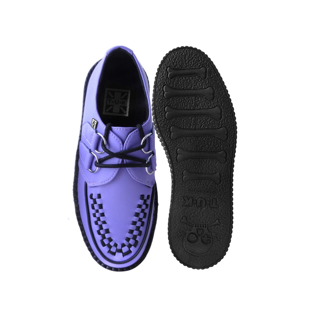 TUK Shoes Viva High Creeper Violet Vegan TUKskin™