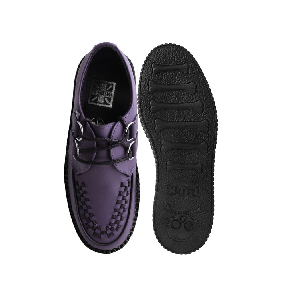 TUK Shoes Viva High Creeper Purple Vegan TUKskin™