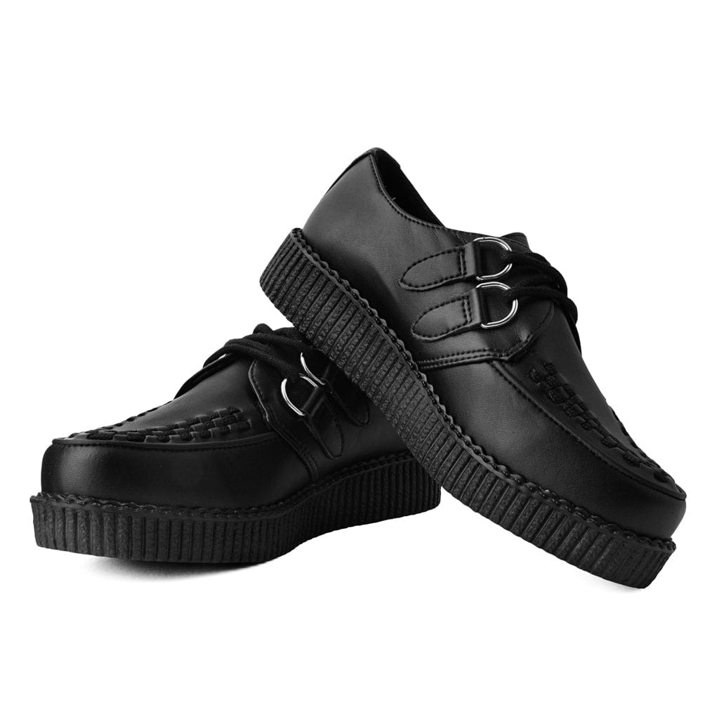 TUK Shoes Viva Flex Low Creeper Black TUKskin