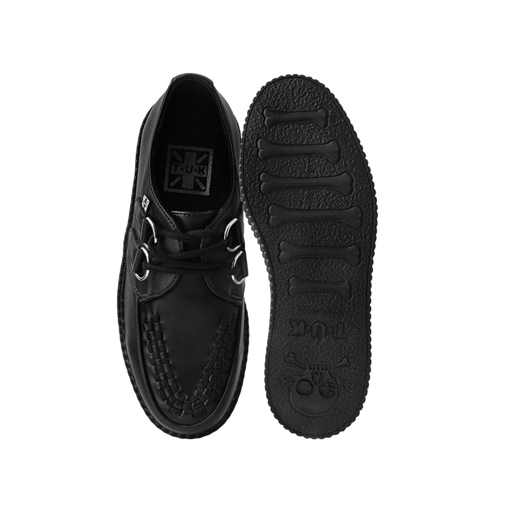 TUK Shoes Viva Flex Low Creeper Black TUKskin