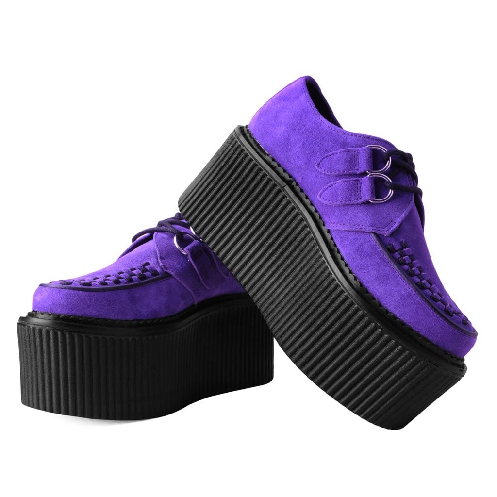 TUK Shoes StratoCreeper Purple Suede