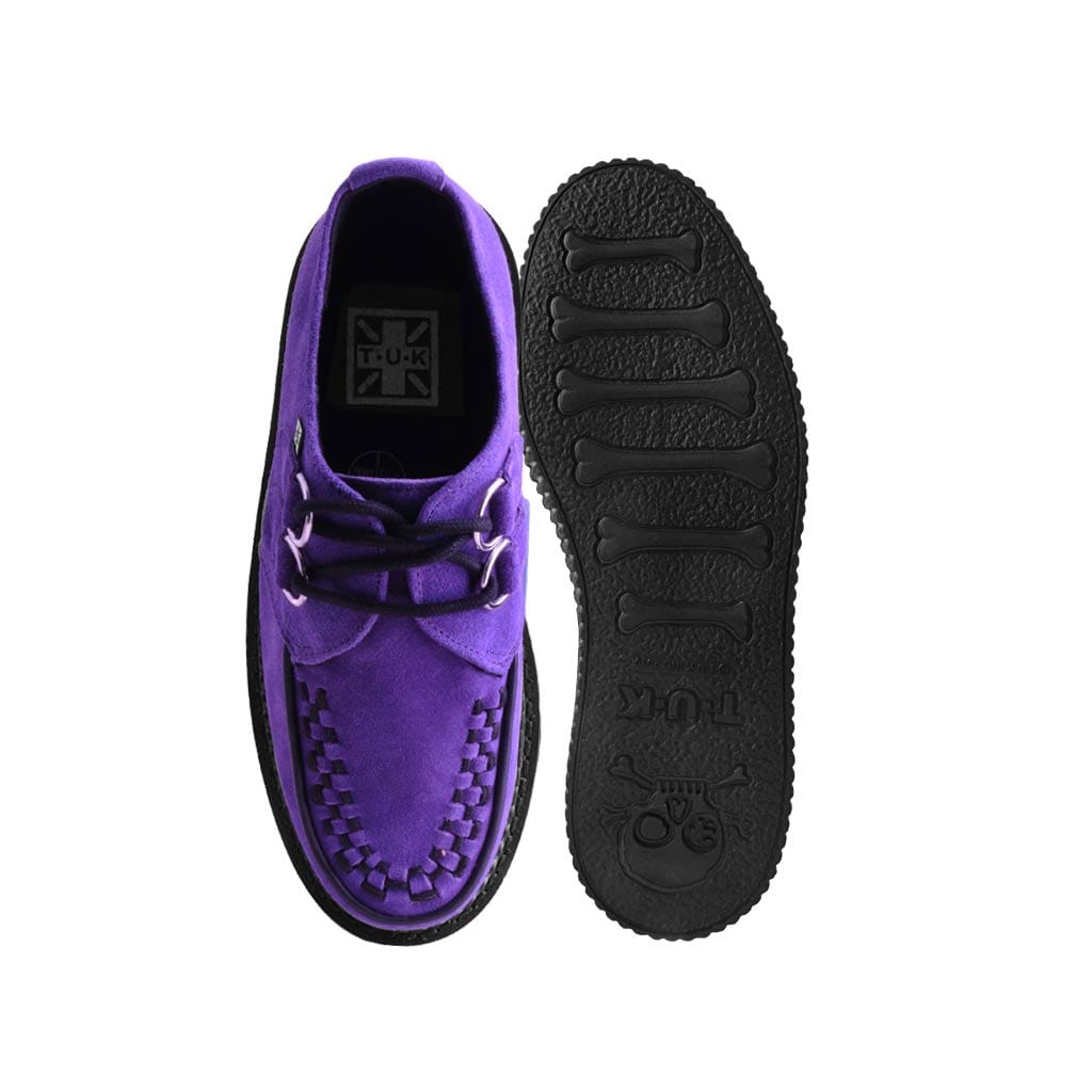 TUK Shoes StratoCreeper Purple Suede