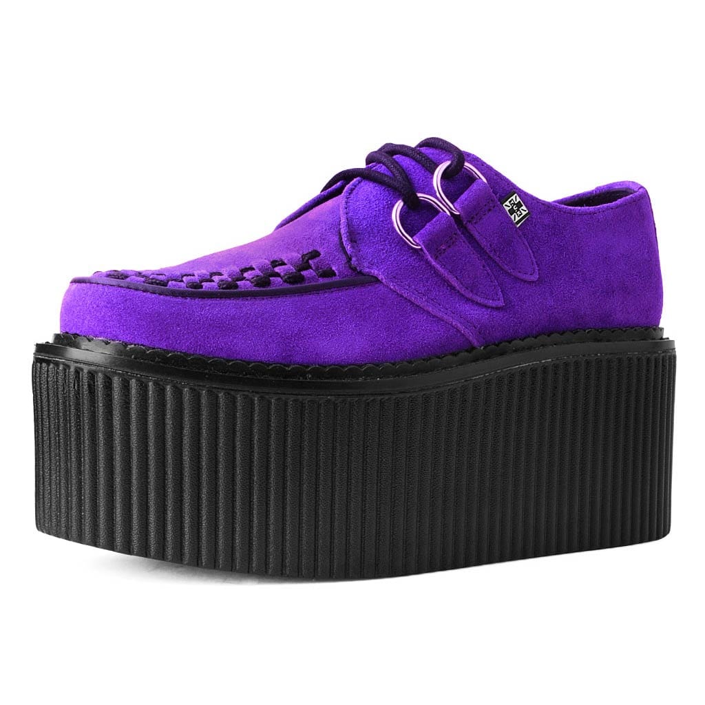TUK Shoes StratoCreeper Purple Suede