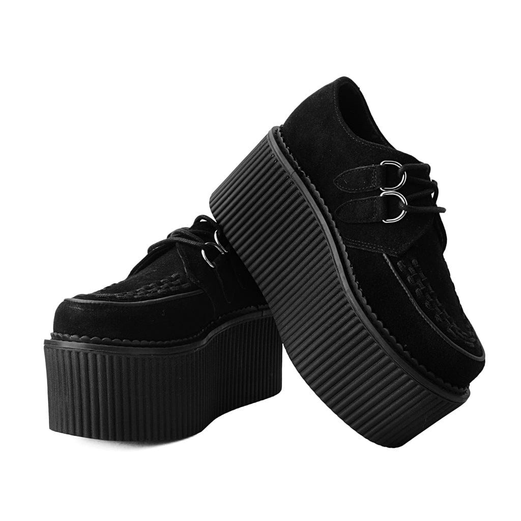 TUK Shoes StratoCreeper Black Suede