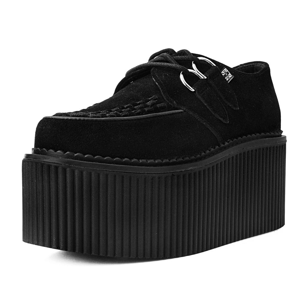 TUK Shoes StratoCreeper Black Suede