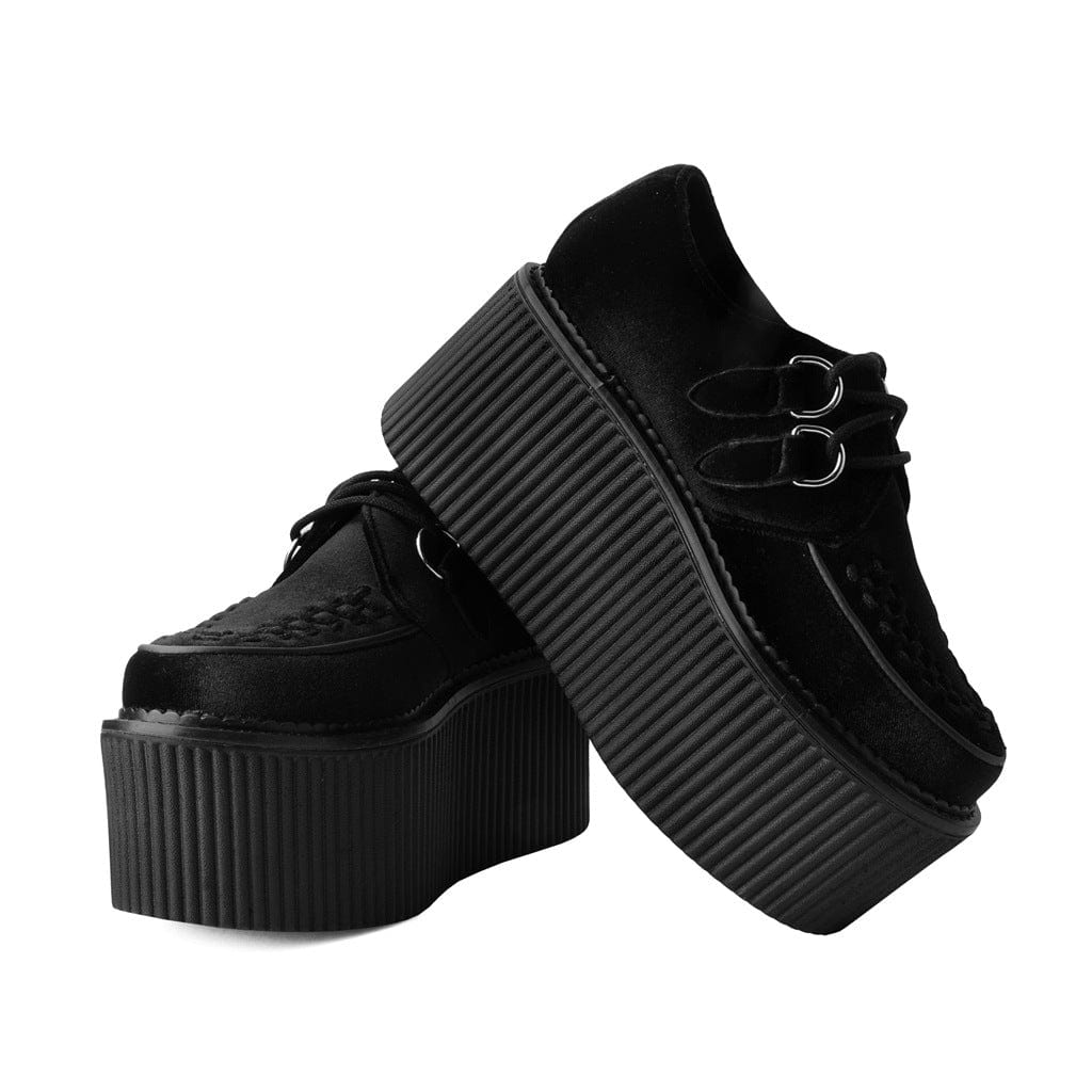 TUK Shoes StratoCreeper Black Velvet