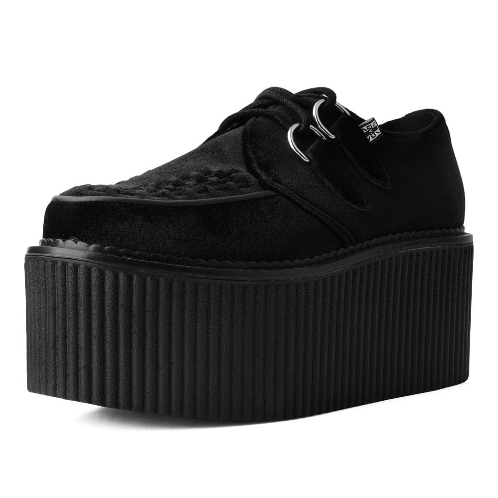 TUK Shoes StratoCreeper Black Velvet