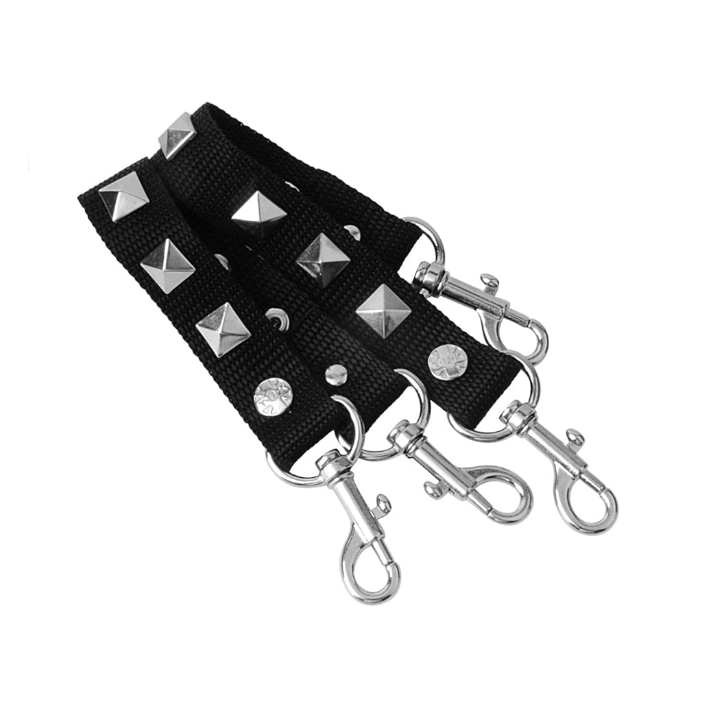 TUK Shoes Pyramid Stud Bondage Shoe Straps