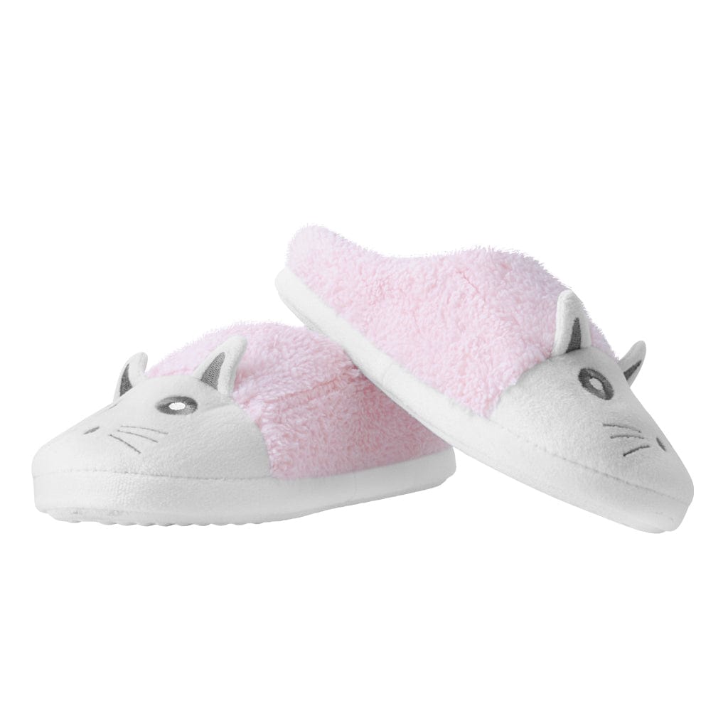 TUK Shoes Slipper Pink Kitty Faux Fur