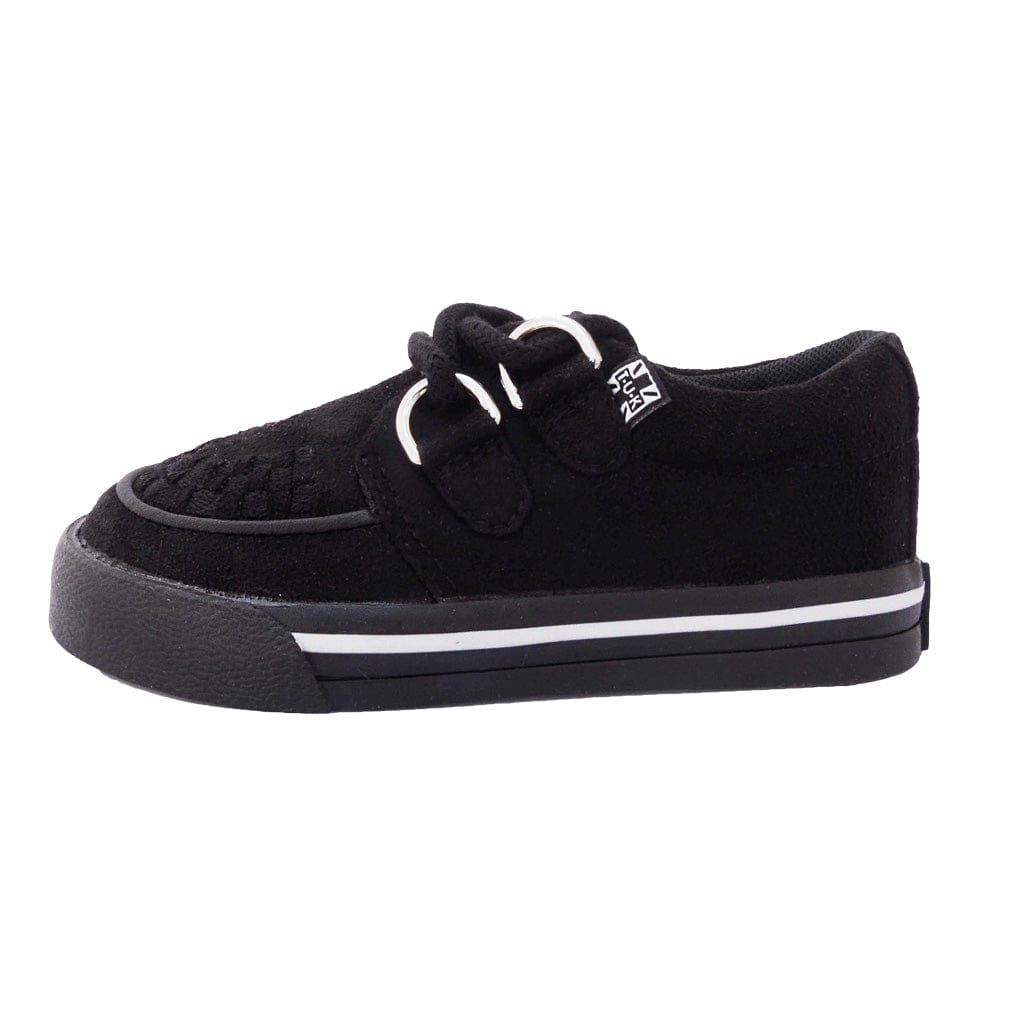 TUK Shoes Baby Creeper Sneaker Black Vegan Suede