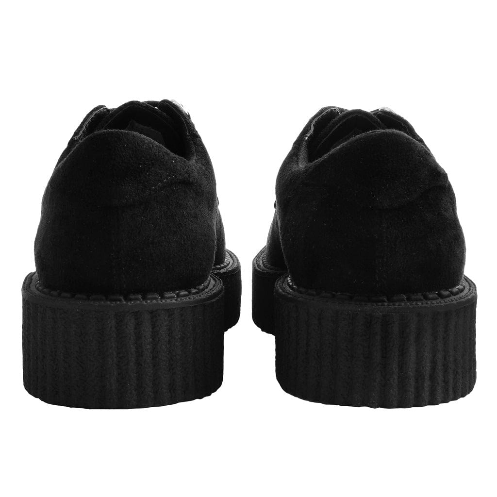 TUK Shoes T.U.K. Anarchic Creeper Black Suede