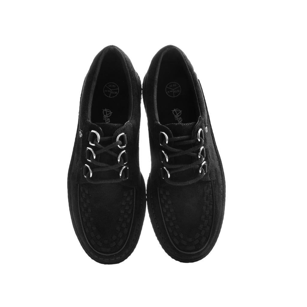 TUK Shoes T.U.K. Anarchic Creeper Black Suede
