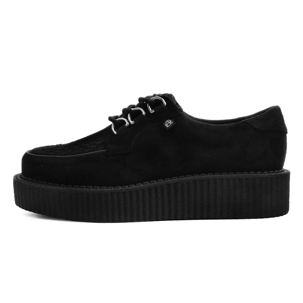 TUK Shoes T.U.K. Anarchic Creeper Black Suede